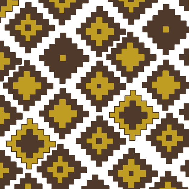 Abstract pattern with ornamental brushes splashes