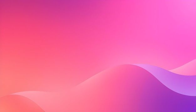 Abstract Pink Purple Wave Background