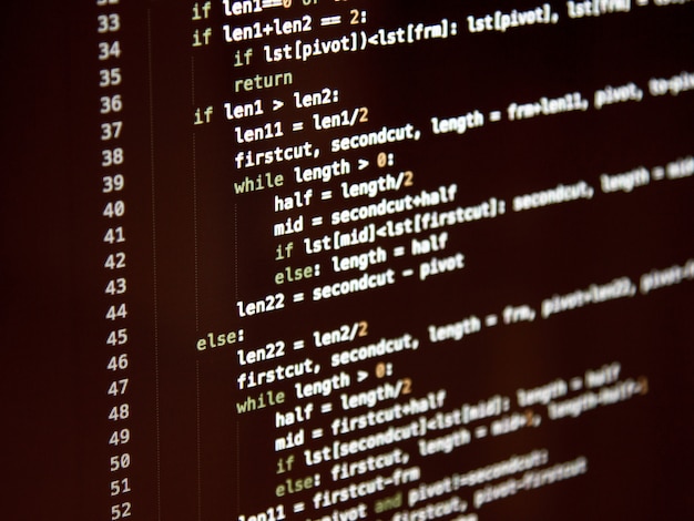 abstract programming code