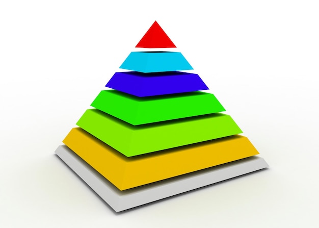 Abstract pyramid