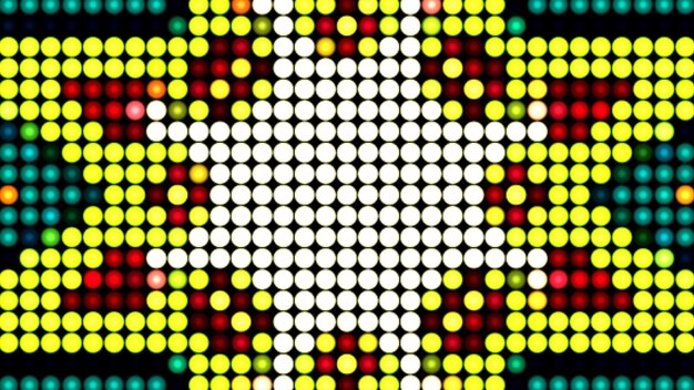 abstract ractangel kaleidoscope abstract picture consisting of color rectangles mandala