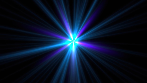 abstract shiny star computer generated d render