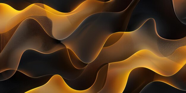 Abstract textile waves