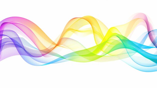 abstract wave background rainbow wave lines spectrum wave colors wavy line color