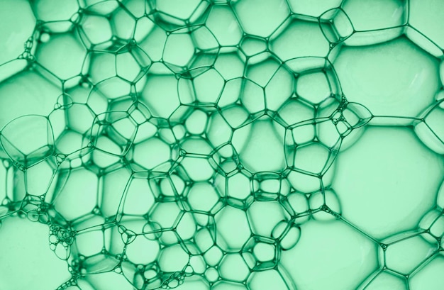 abstrakt bubble green