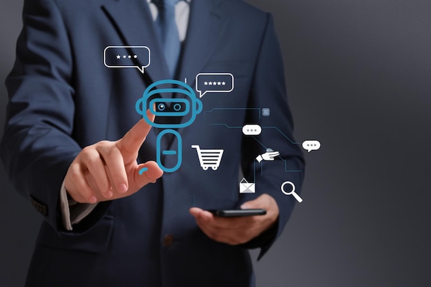 ai chat bot programmer using generative artificial intelligence for software development inside off
