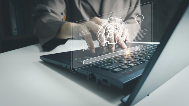 ai technology artificial intelligence chatbot chat and talk with ai