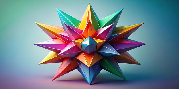 angular facets with sharp edges and pointed tips creating a threedimensional appearance angular pointed cutting edge contemporary