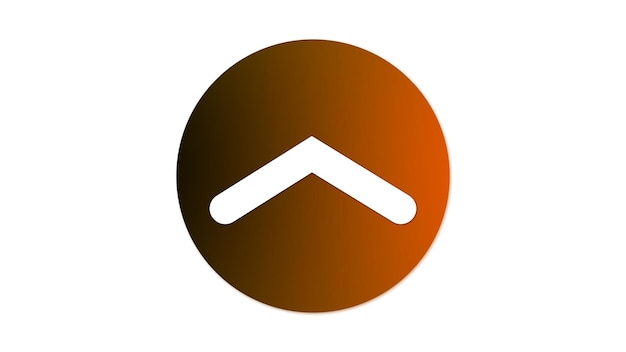 arrow icon on a white background