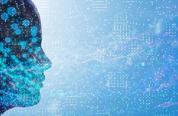 Artificial Intelligence concept 86