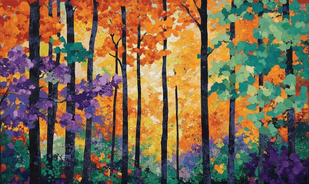Autumn Forest Glow