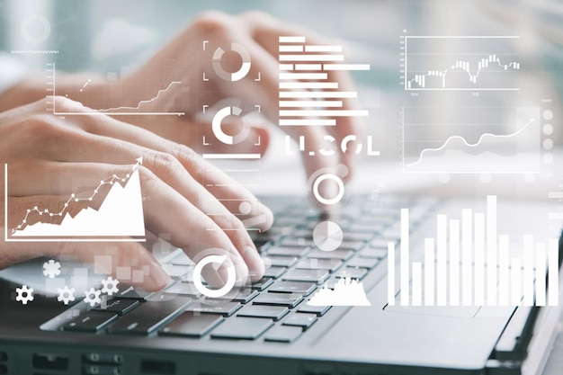 B2B Business Company Commerce Technology Marketing concept Business to business ecommerce