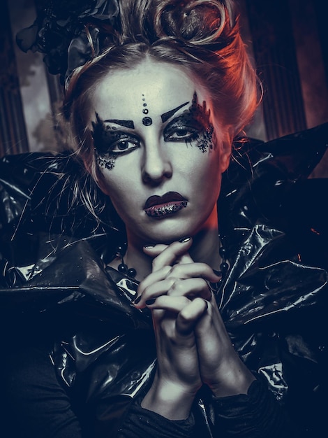 beautiful gothic princesshalloween party