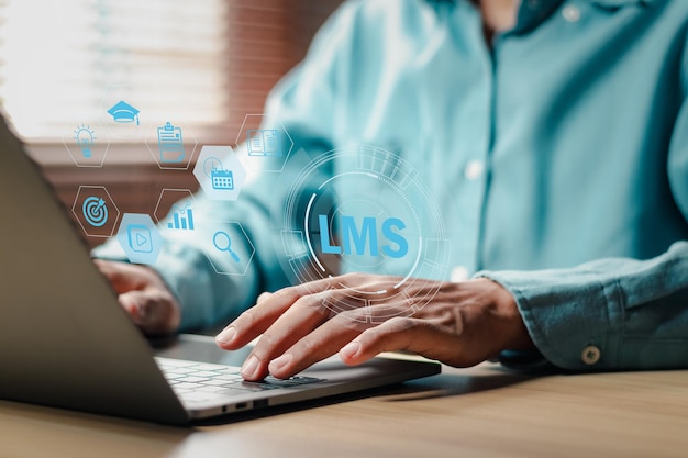 big data analytics and business intelligence concept businessman holding global network connection world map point and line composition concept of global business digital link tech
