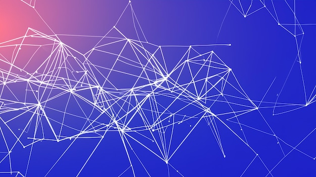 black neural network illustration