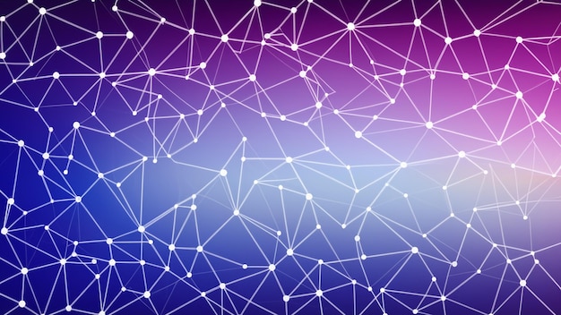 black neural network illustration