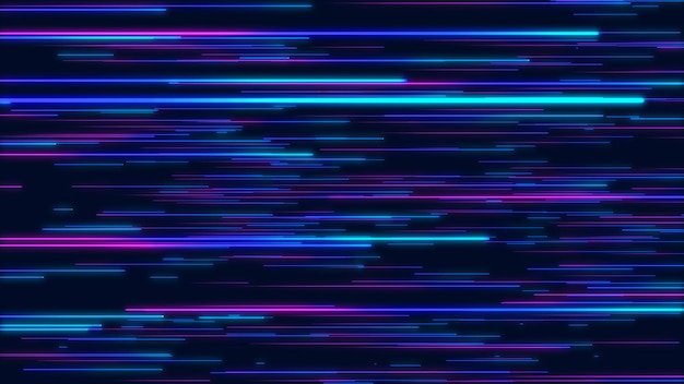 blue and purple abstract radial lines geometric background data flow optical fiber
