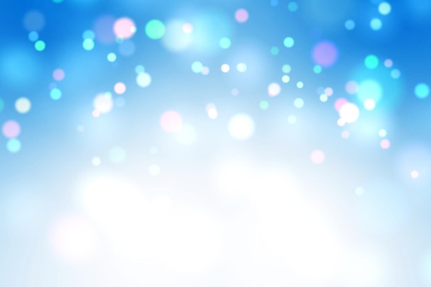 blue and white lights in the sky