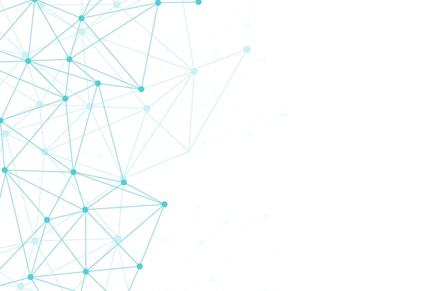 blue network patterned background design element