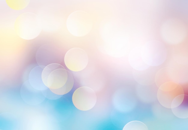 blue yellow winter spring colorful gradien bokeh glowing background