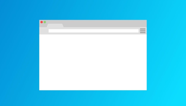Browser page mockup Flat color browser page mockup browser search Vector icon