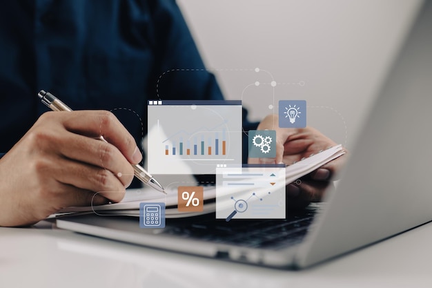 Business classes and consulting online Networking and chart analysis