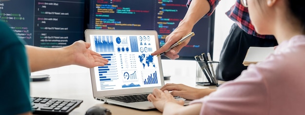 Business data dashboard provide brisk business intelligence analytic