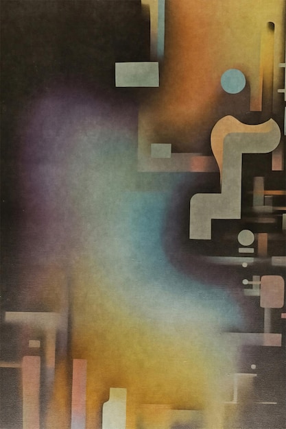 Captivating AvantGarde Painting A Vibrant Collection of Abstract Art with Oil Paint Texture High Res