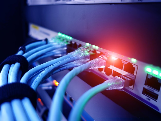 centralized connection to server and routergateway for users to access various information systems