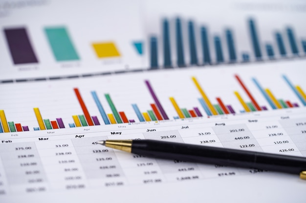 Charts Graphs spreadsheet paper