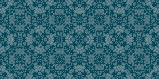 Christmas seamless pattern Christmas background banner blue Frost pattern Happy New Year