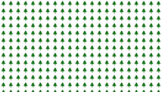 Christmas seamless pattern with christmas trees on white wallpaper background Winter Holidays texture wrapping paper