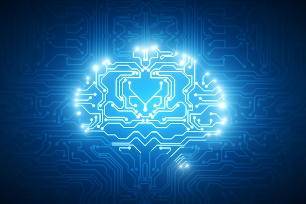 Circuit brain background