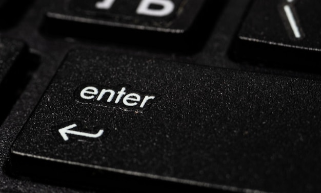 close up of a computer keyboard