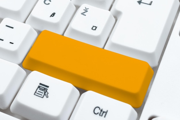 close-up of computer keyboard