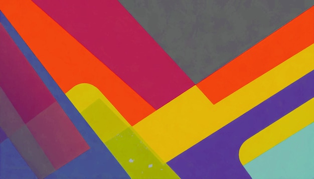 Colorful abstract geometric shape cover background