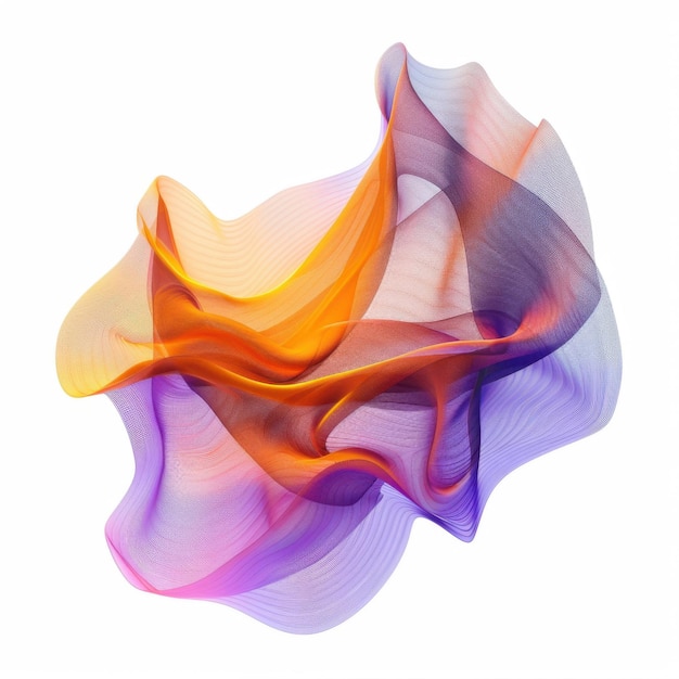 Colorful Abstract Swirls and Fluid Shapes Collection