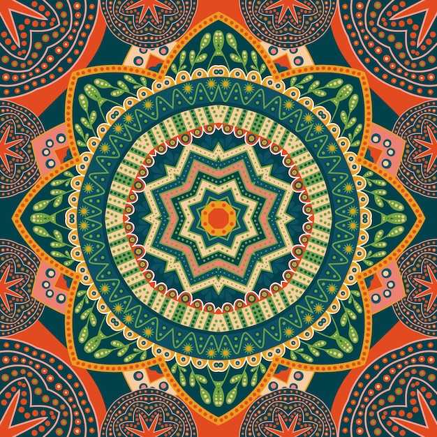 colorful bright seamless pattern