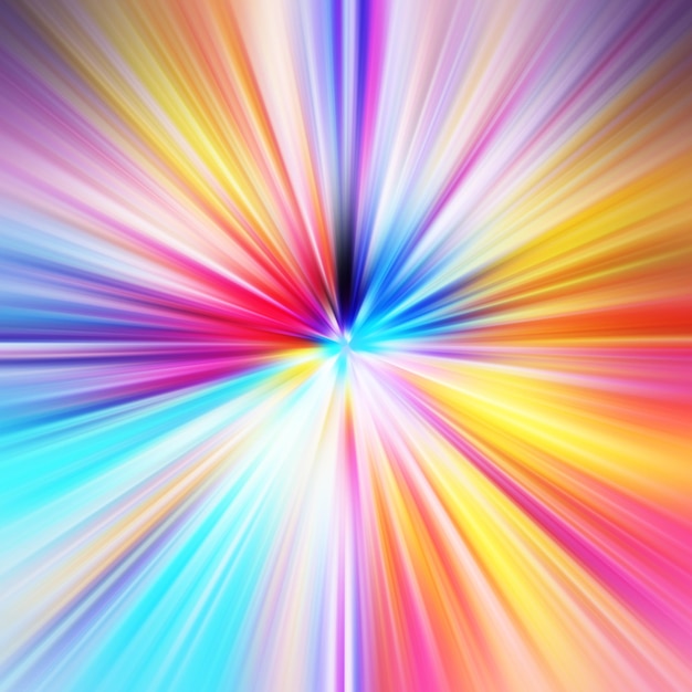 Colorful zoom motion effect Abstract background Color lines Colored texture backdrop and banner Multi color gradient pattern and textured wallpaper