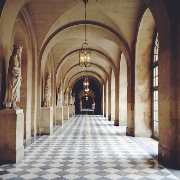corridor of building