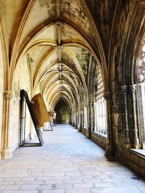corridor of historic building