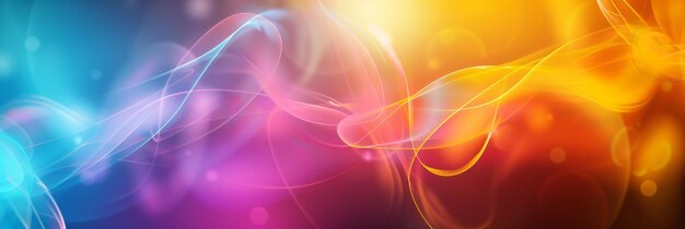 crafting a vibrant composition with abstract gradient and swirling colors in an artwork