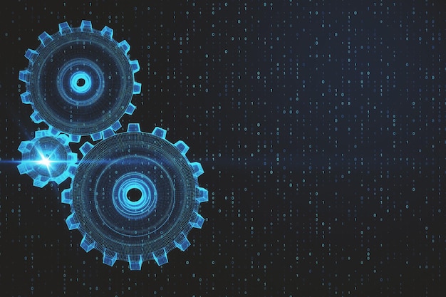 Creative gears wallpaper