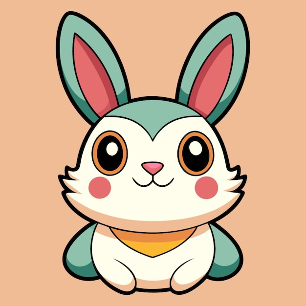 Cute Bunny Drawing with Sweet Easter Vibes