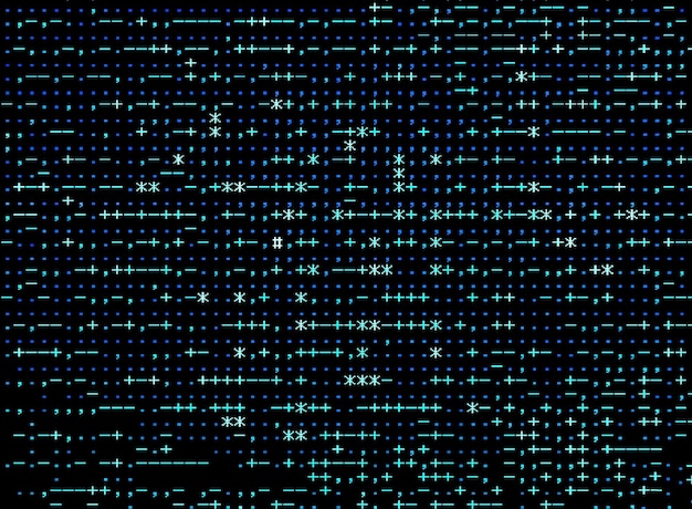 dark green computer symbols texture background hd
