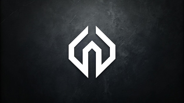 dark wallpaper with logo on it