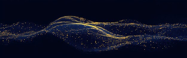 Data Analytics and Cybersecurity Concept with Binary Code Background