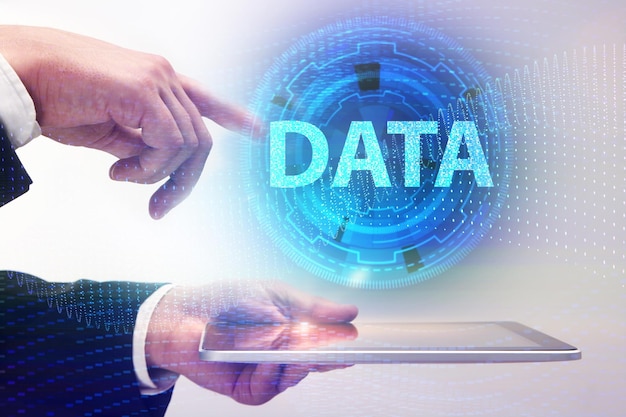 Data and future concept