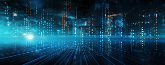 Data protection and cyber security with cyber background