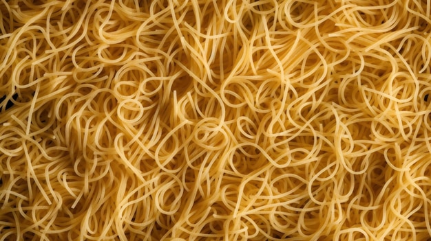 delicious vermicelli pasta horizontal background